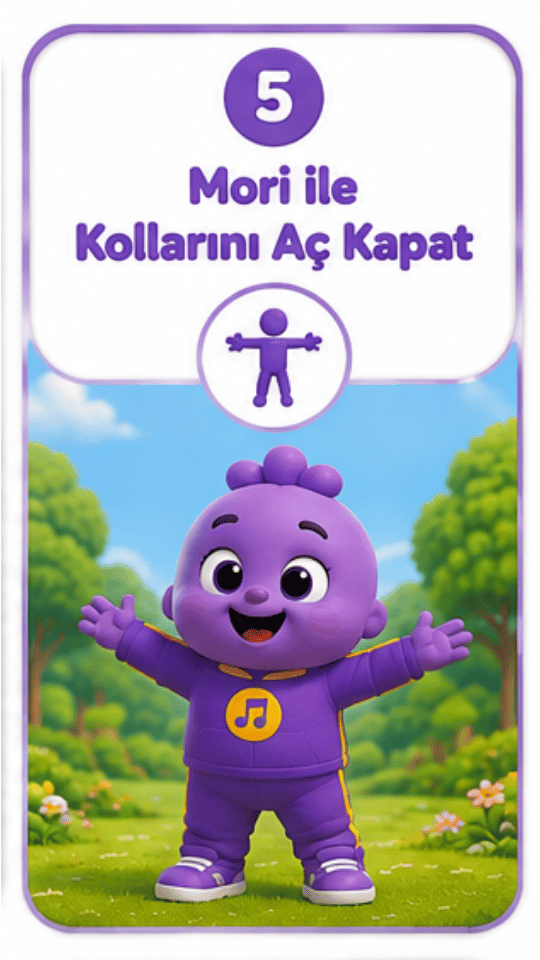 Mori ile Kollarını Aç Kapat